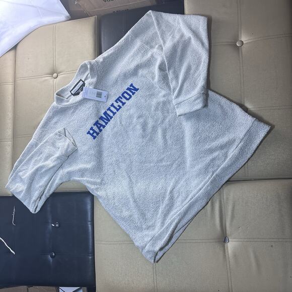 New Hamilton Sweatshirt Woolly Threads Men Terrycloth Made in USA - Picture 2 of 11